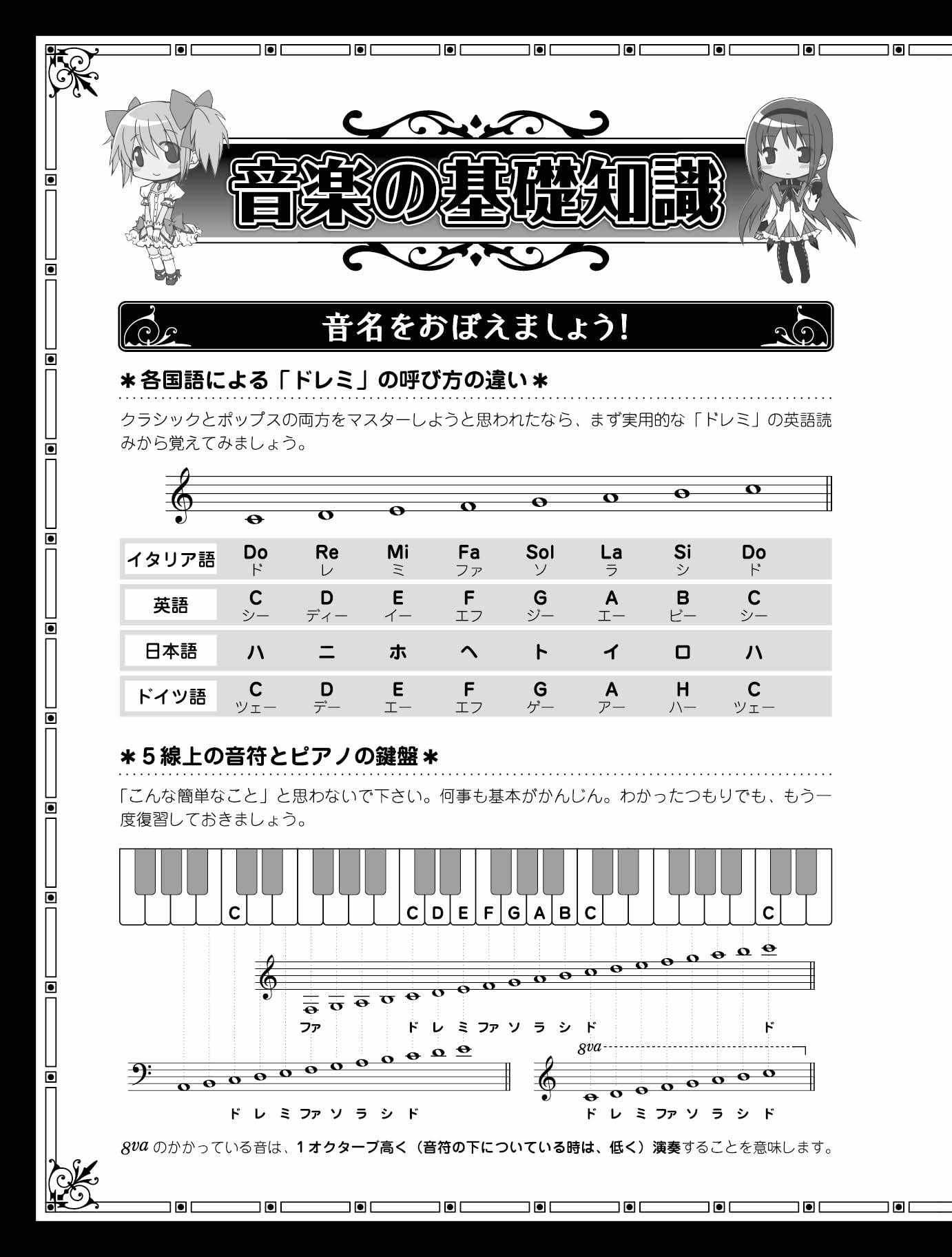 Puella Magi Madoka Magica(Anime) Piano Selection Piano Solo - Sheet Music Book