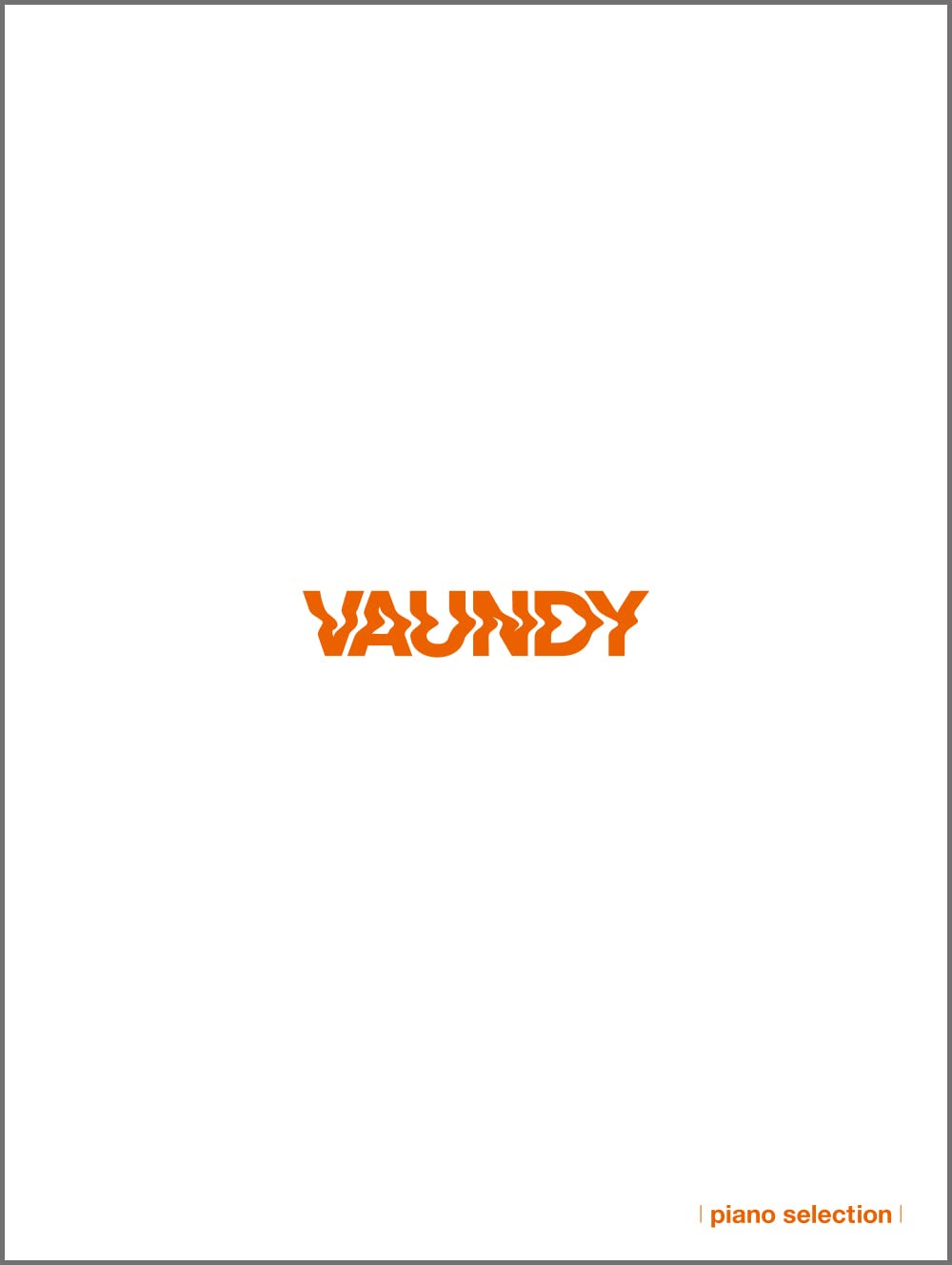 Vaundy Piano Selection(Piano Solo) - Sheet Music Book
