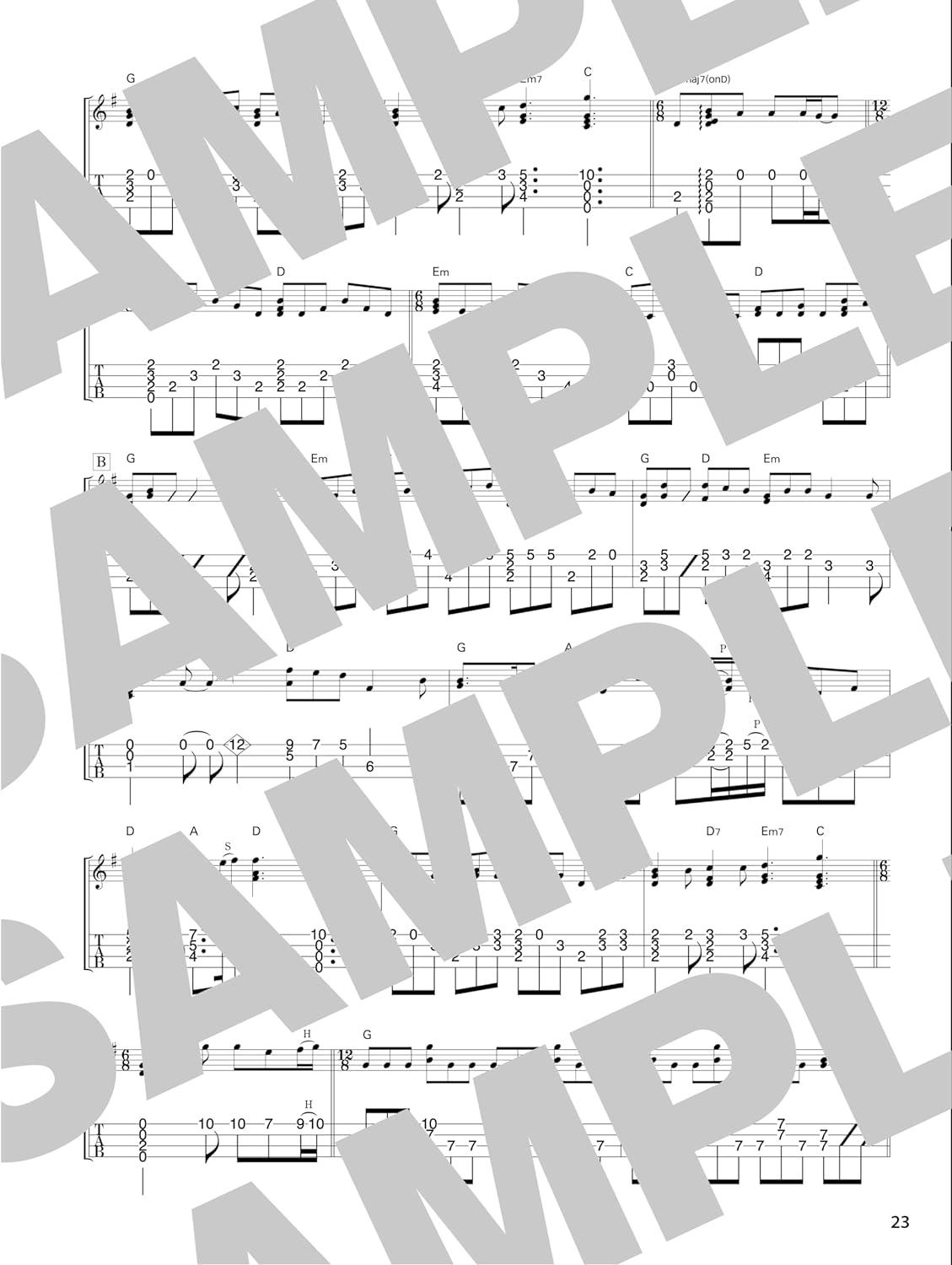 Screen Music: Ukulele Solo with KYAS TAB with CD - Sheet Music Book