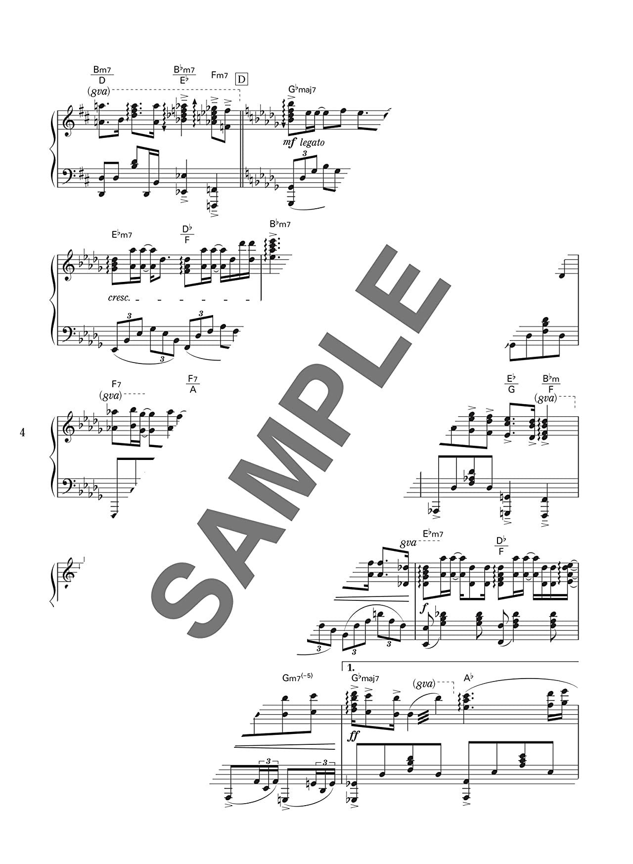 Gachizei: J-POP High Level Selection Piano Solo - Sheet Music Book