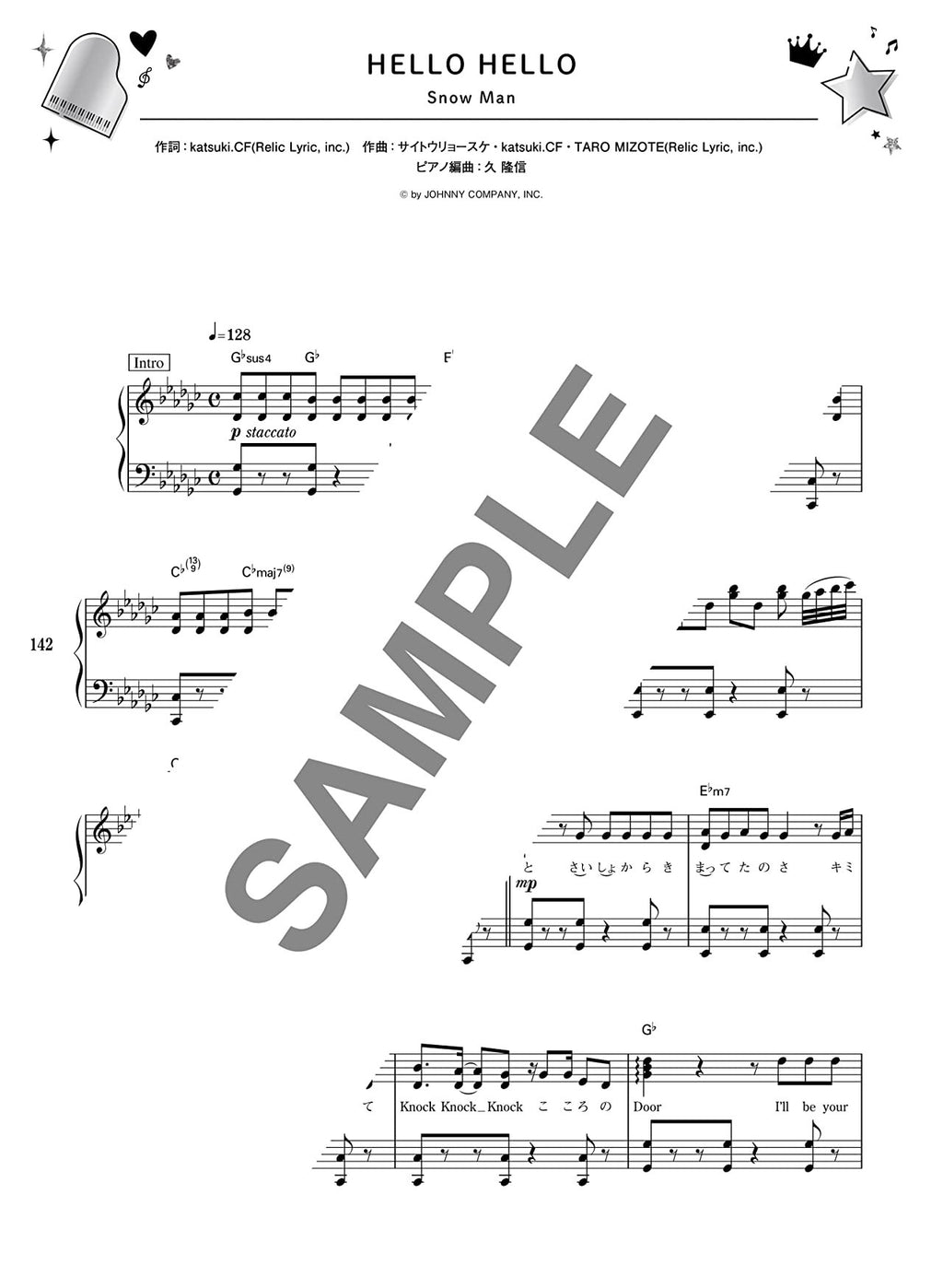 J-POP: Boys Idol Best for Piano Solo - Sheet Music Book