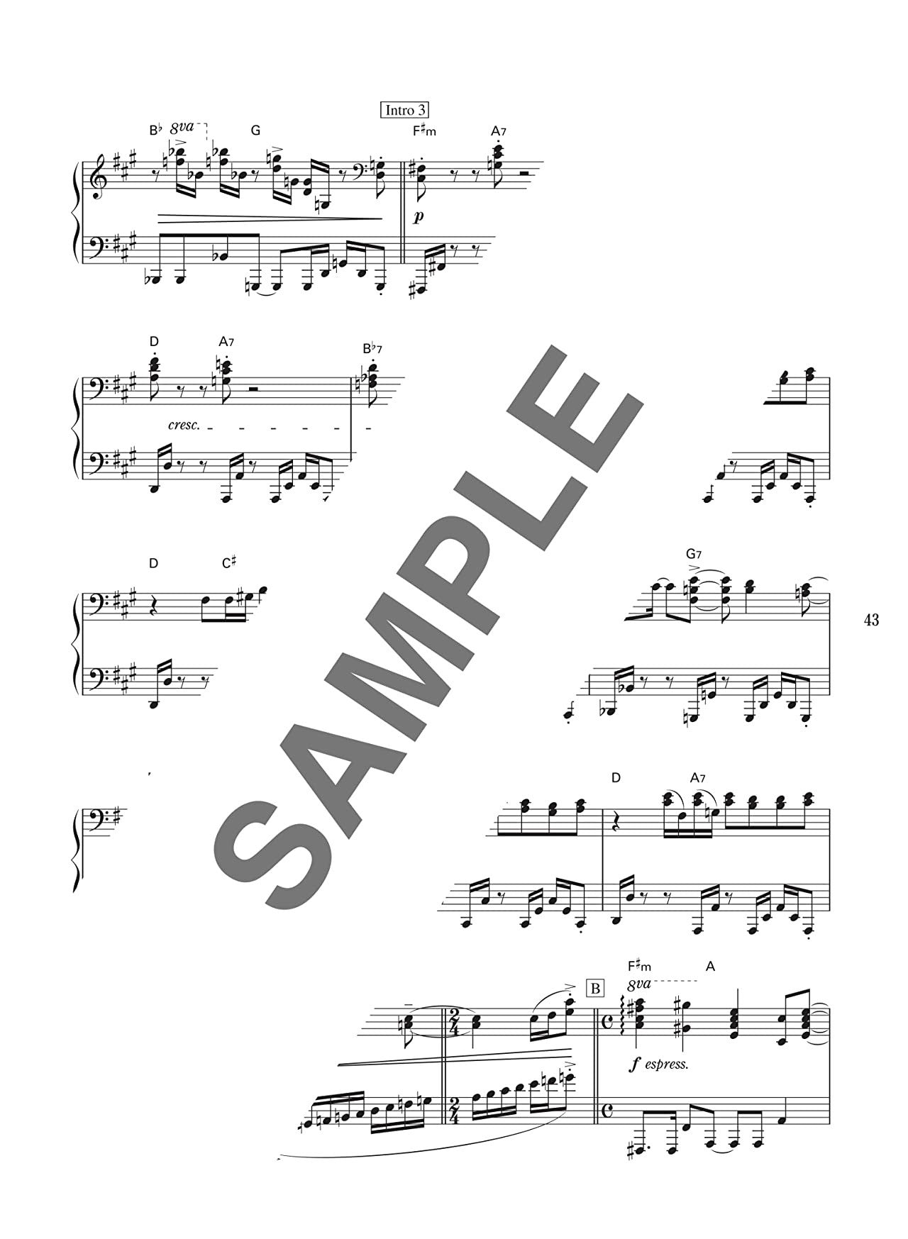 Jujutsu Kaisen 0(Movie Anime): Soundtrack for Piano Solo Official - Sheet Music Book