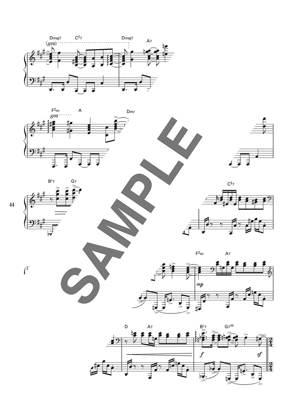 Jujutsu Kaisen 0(Movie Anime): Soundtrack for Piano Solo Official - Sheet Music Book