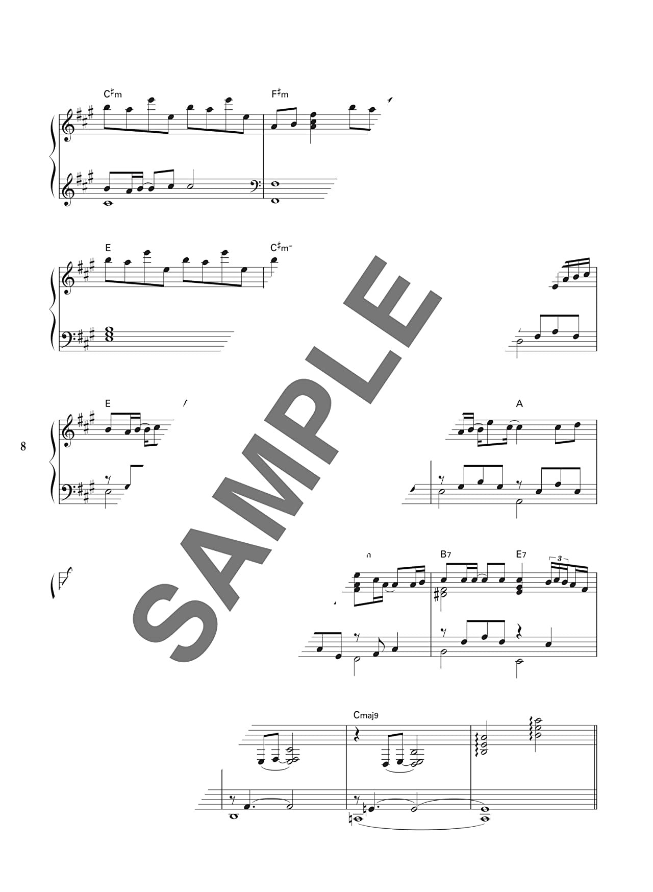 Popular Songs Piano Solo for Pianist that you really want to play!! - Sheet Music Book