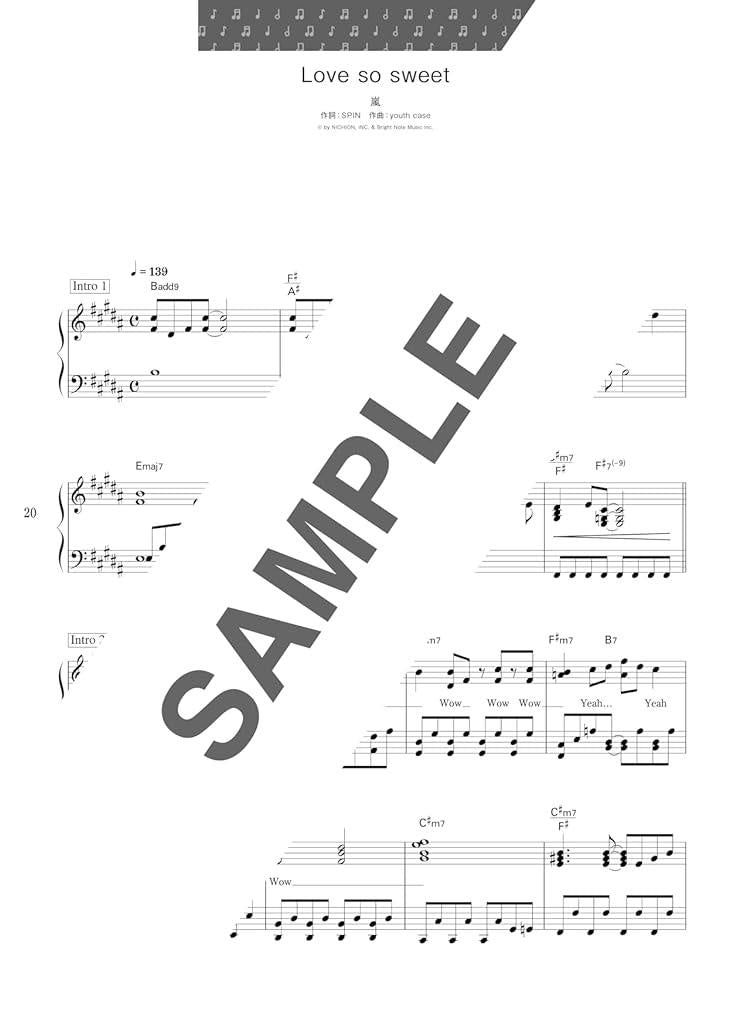 Japanese Hits from the Heisei Era(1989-2019) Piano Solo for Twenties - Sheet Music Book