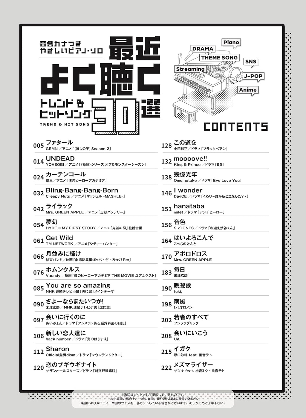 Viral Internet Hits : Trending Songs Collection for Piano Solo - Sheet Music Book