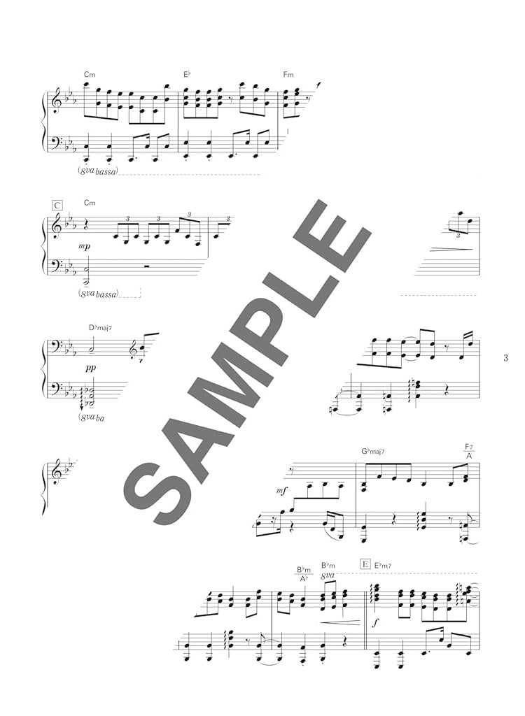 Gachizei: J-POP High Level Selection for Piano Solo - Sheet Music Book