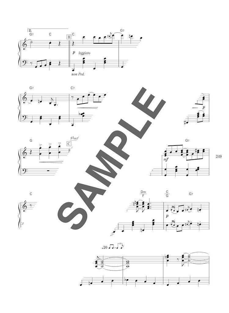 Recommended J-POP and Popular Concert Programs: Piano Solo - Sheet Music Book