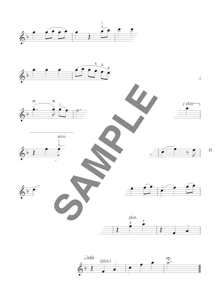 Studio Ghibli Collection for Violin Solo - Sheet Music Book