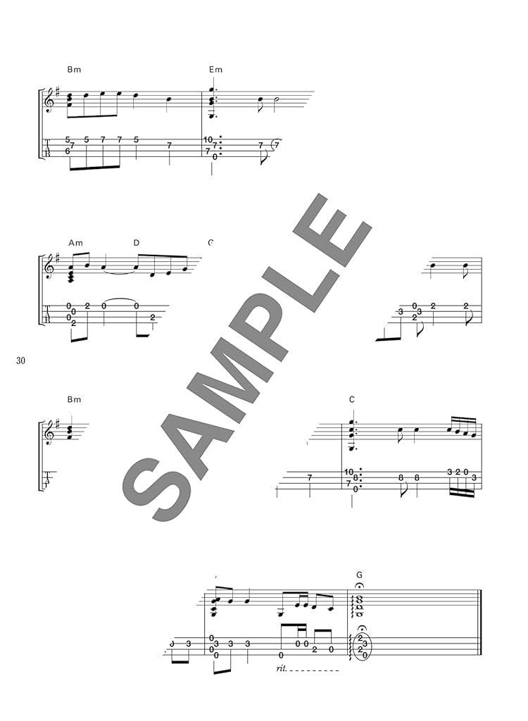 The collection of J-POP songs Ukulele Solo for Grown-ups with CD - Sheet Music Book