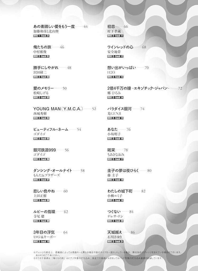 Best of Showa Era Pops: Flute Solo for Grown-ups with CD - Sheet Music Book