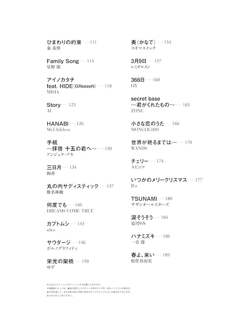 J-POP Favorites for Ukulele & Vocal - Sheet Music Book