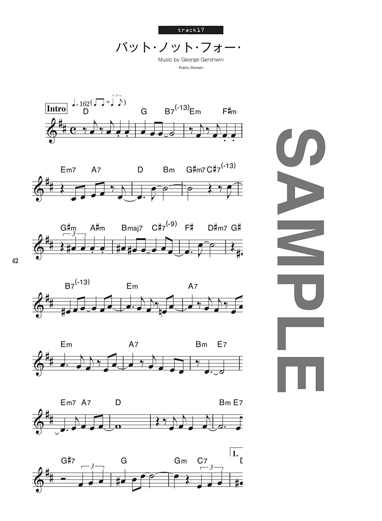 Jazz Repertoire for Trumpet Solo with CD - Sheet Music Book