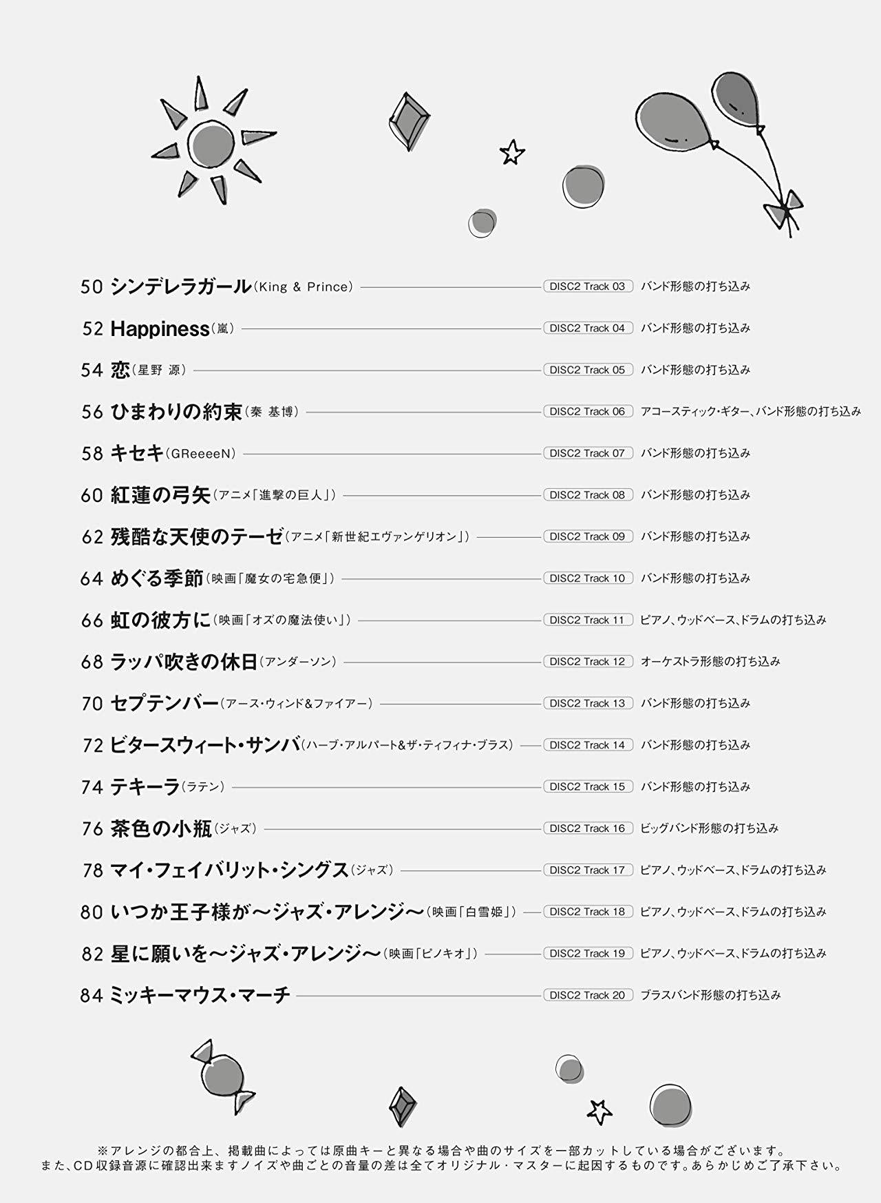 J-POP and Standard Collection Trumpet Solo with CD - Sheet Music Book