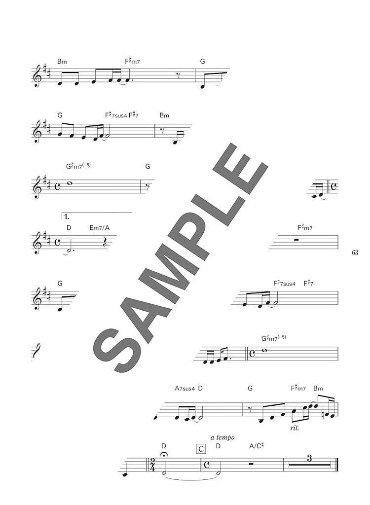 Kayokyoku J-POP Collection for Trumpet Solo with CD - Sheet Music Book