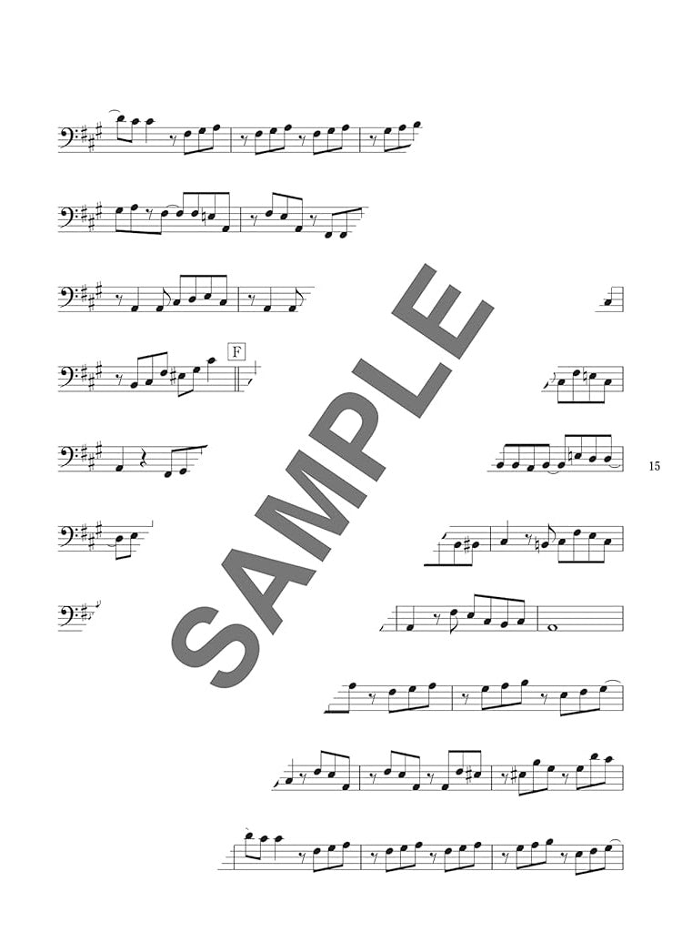 Popular Collection Trombone Solo for Teenagers - Sheet Music Book