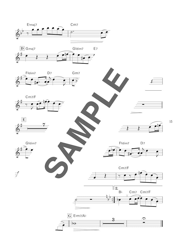 Japanese City Pop for Trumpet Solo with CD - Sheet Music Book