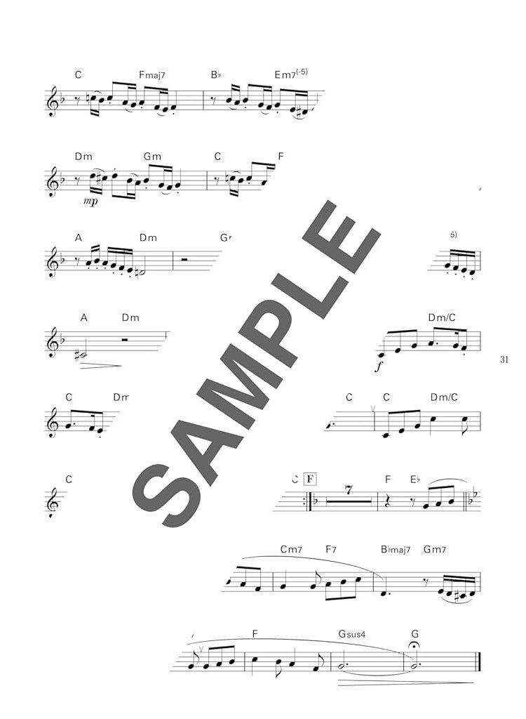 Popular Studio Ghibli Collection for Trumpet Solo with 2 CDs - Sheet Music Book