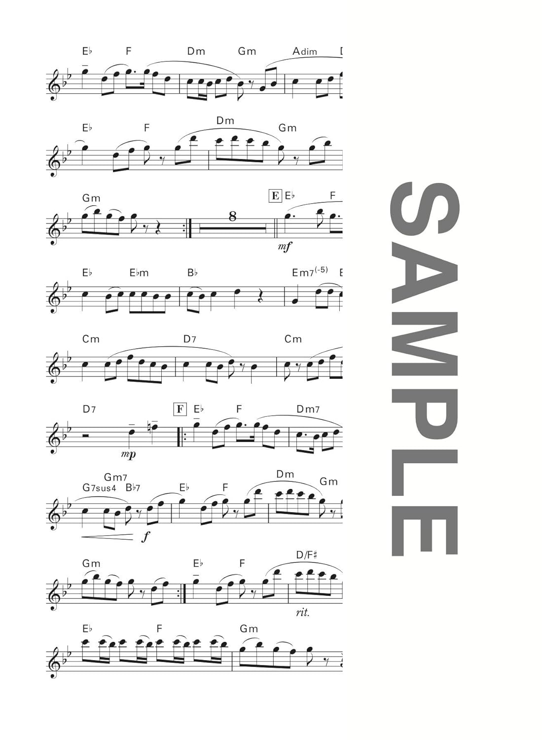 Vocaloid songs for Alto Saxophone Solo with CD - Sheet Music Book