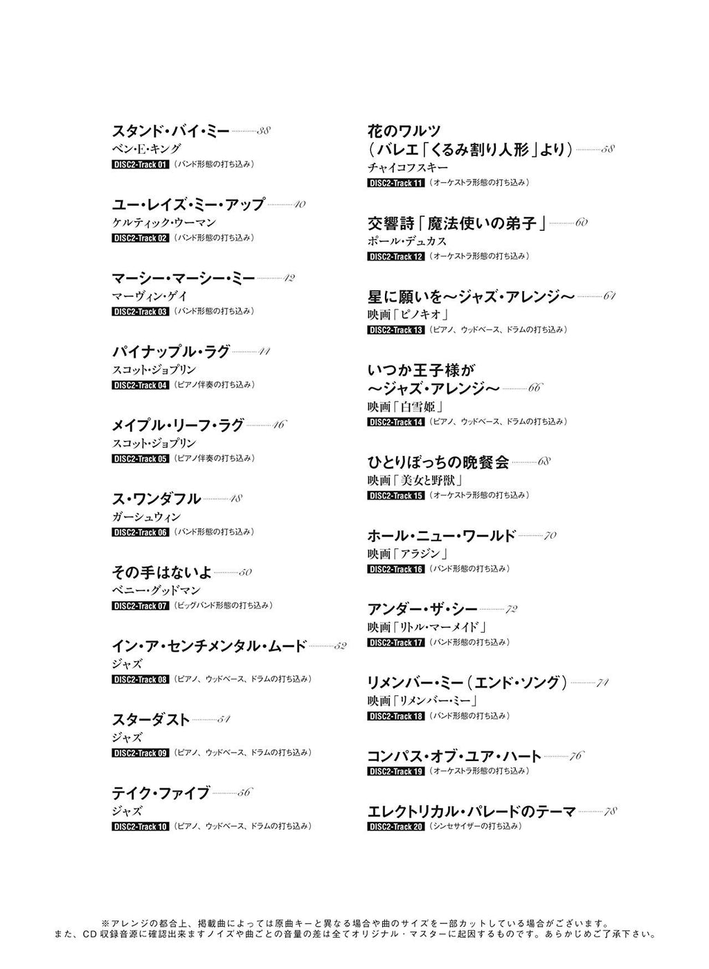 The collection of cool songs for Clarinet Solo with CD - Sheet Music Book