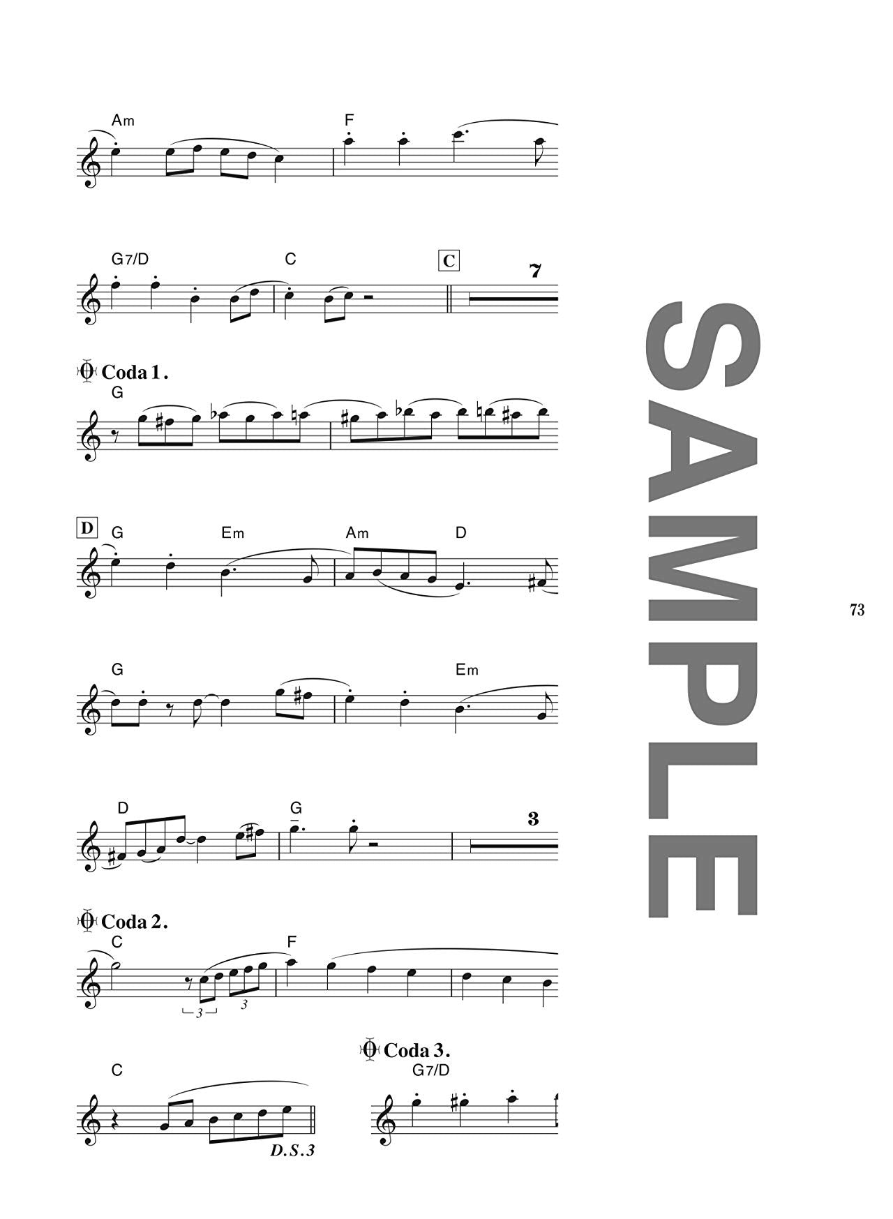 J-POP Collection for Alto Saxophone Solo with CD - Sheet Music Book