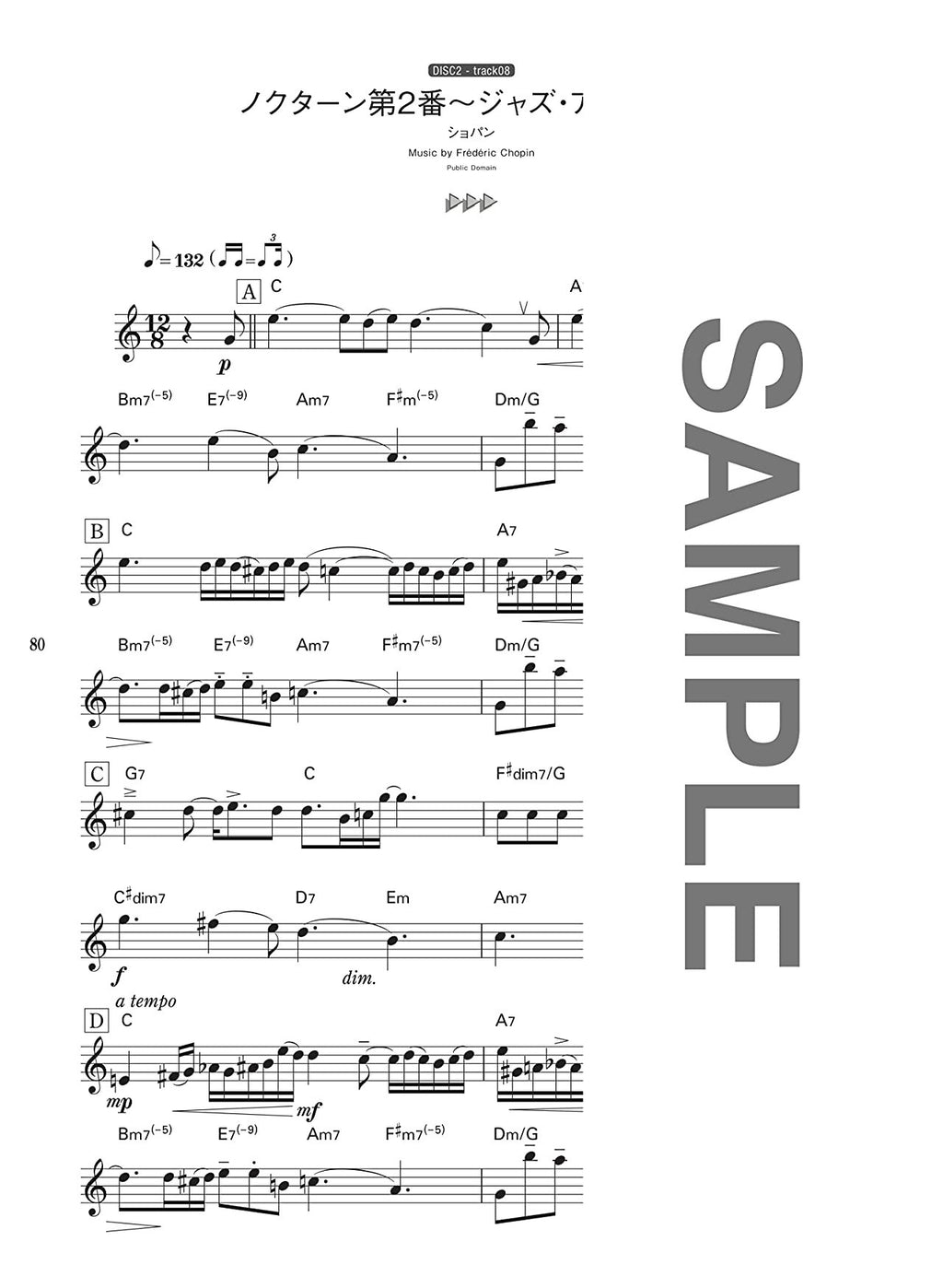 Premium Collection for Alto Saxophone Solo with CD - Sheet Music Book