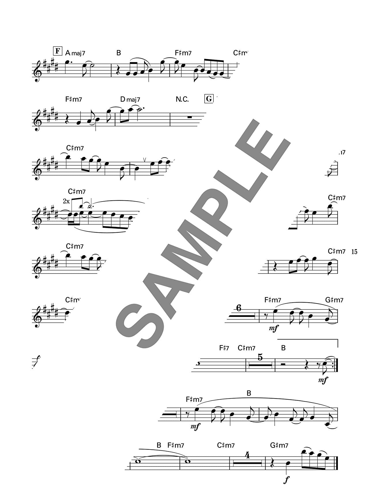 J-Pop Collection for Alto Saxophone Solo with CD - Sheet Music Book