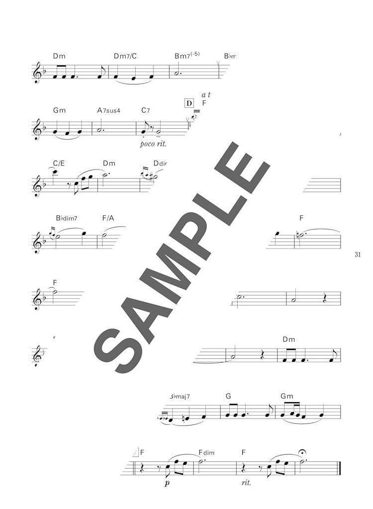 Studio Ghibli Collection for Clarinet Solo with CD - Sheet Music Book