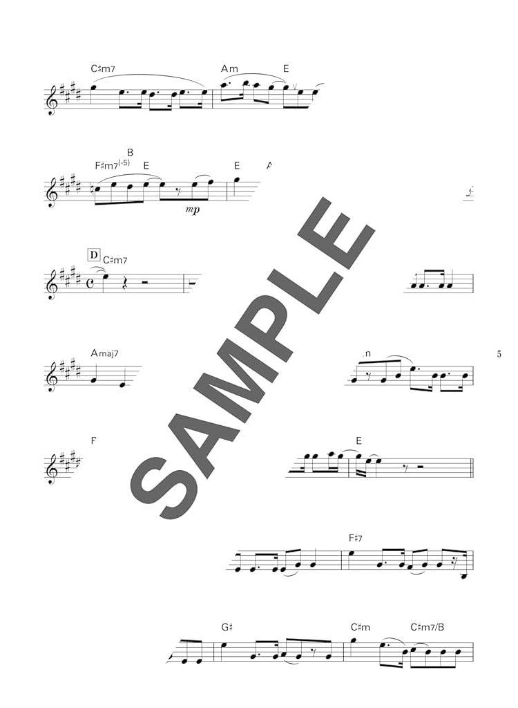 Popular Pops for Alto Saxophone Solo - Sheet Music Book