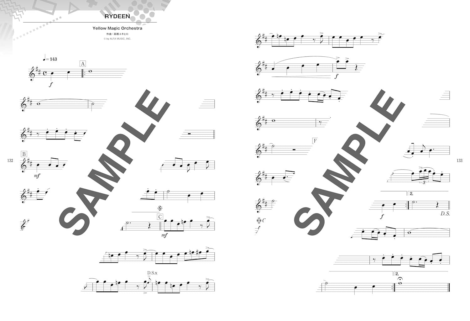 Enjoy J-POP Song Hits - Alto Saxophone Solo - Sheet Music Book