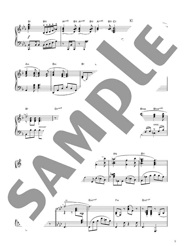 Cinema Music 30 songs for Piano Solo - Sheet Music Book