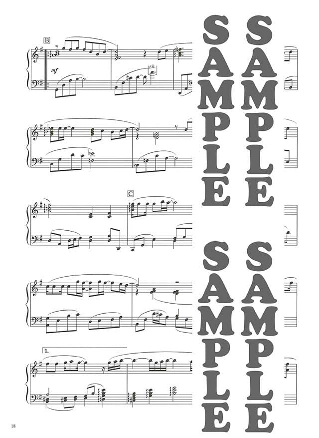 J-Pop Hit Standards with Beautiful Piano Sounds in Intermediate Level - Ellie My Love -: Piano Solo - Sheet Music Book