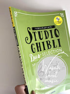 Studio Ghibli Duo Selection: Violin Duet and Piano with CD - Sheet Music Book