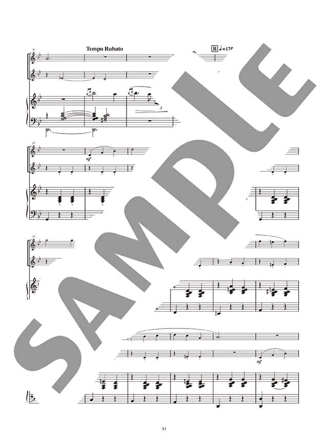 Studio Ghibli Duo Selection: Flute duet and Piano with CD - Sheet Music Book