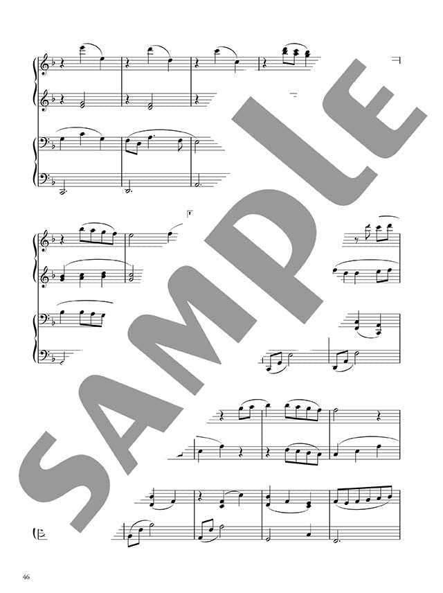 Impressive piano duet: Best of Studio Ghibli - Sheet Music Book