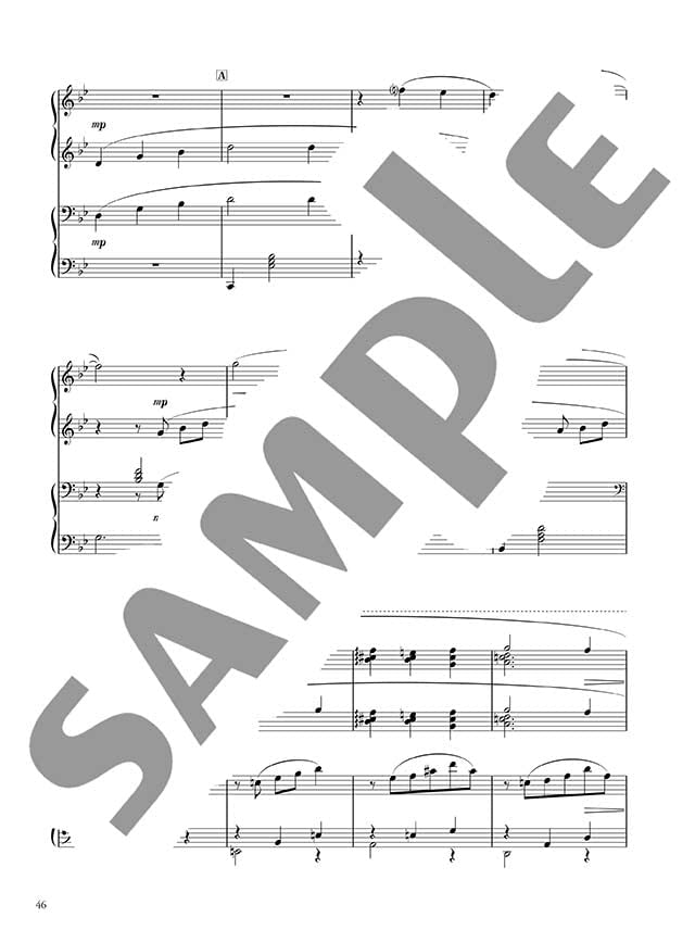 Impressive piano duet: Best of Studio Ghibli - Sheet Music Book