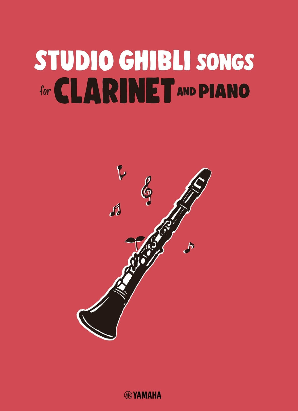 Studio Ghibli Songs for Clarinet and Piano /English Edition - Sheet Music Book