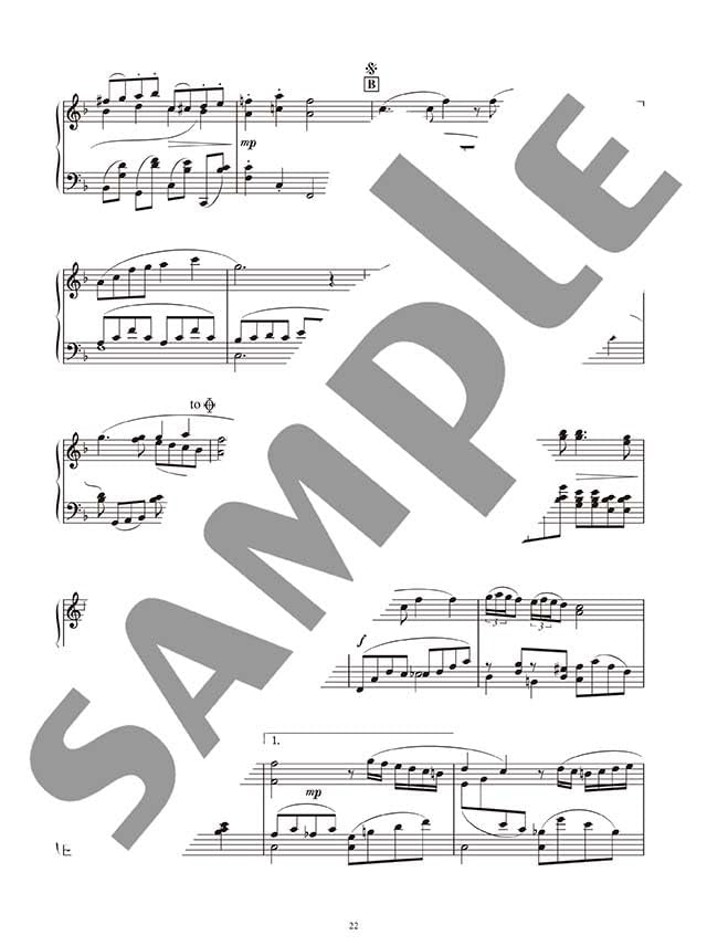 Traditional Japanese Songs in Classical Music Style - from Baroque Era to 20th Century / Piano Solo - Sheet Music Book