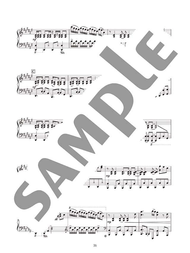 marasy piano world X for Piano Solo - Sheet Music Book
