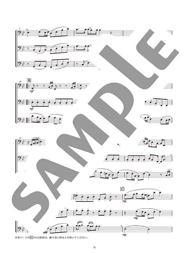Popular Songs for Trombone Ensemble - Sheet Music Book