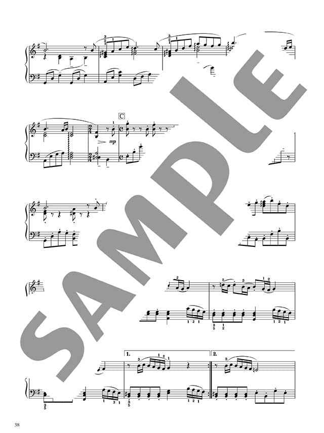 Studio Ghibli Piano Solo & Duet in Various Arrangements -"Carrying You" & "A Town With An Ocean View" - Sheet Music Book