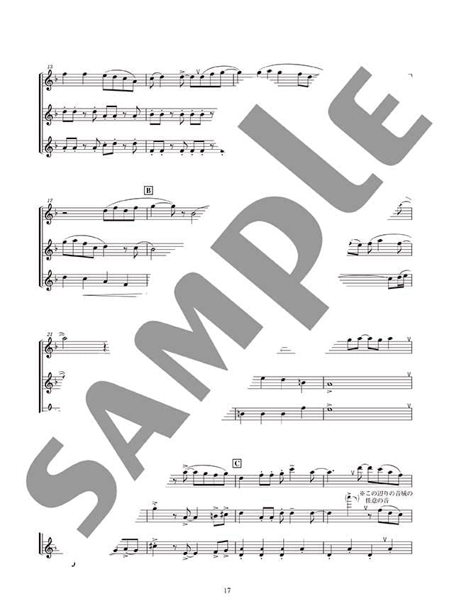 Ensemble de Anime for Flute Solo - Sheet Music Book