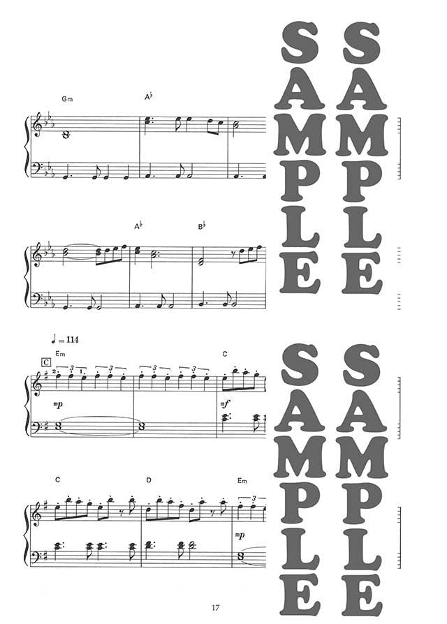 Studio Ghibli Collection for Piano Solo - Sheet Music Book