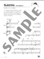J-POP Collection for Piano Duet - Sheet Music Book