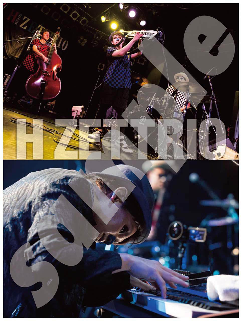 H ZETTRIO "PIANO CRAZE" Piano Bass Drums - Sheet Music Book
