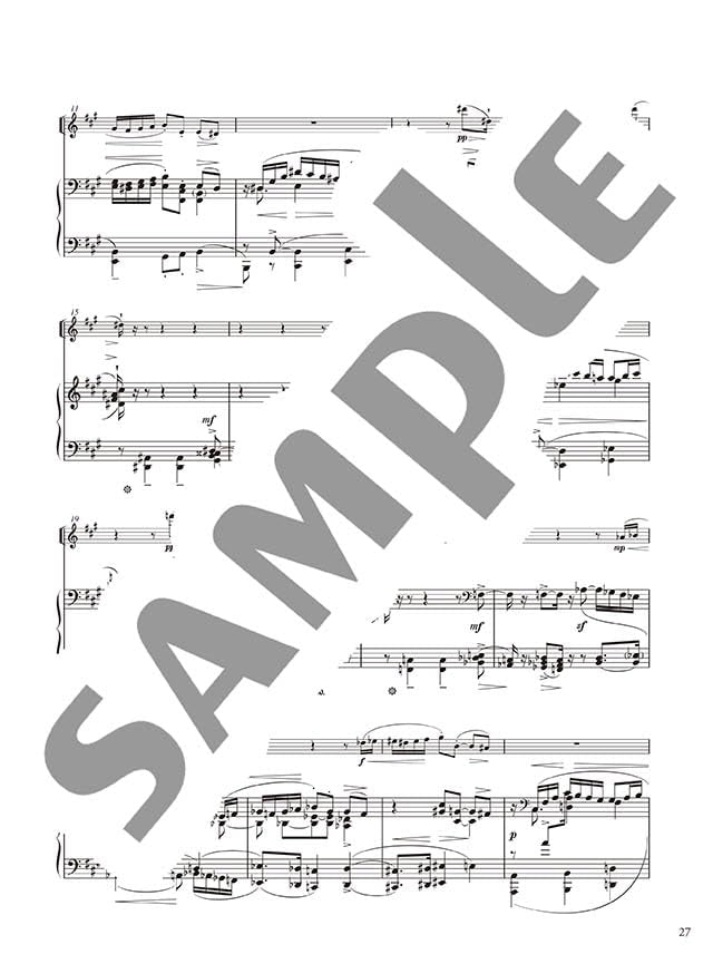Concert Repertoire for Flute and Piano - Debussy / Ravel - Reference Performance Video Included - Sheet Music Book