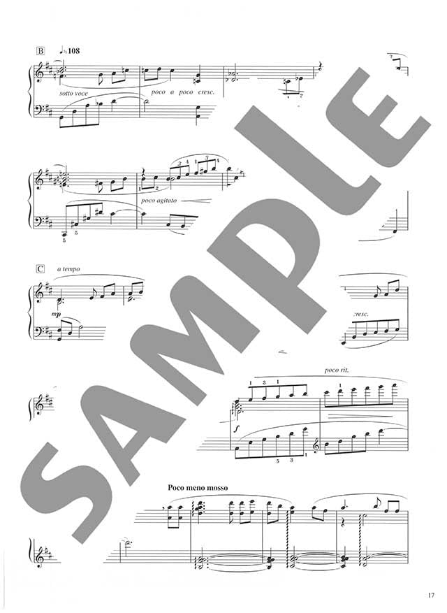 Impressive piano solo: Traditional Japanese songs - Sheet Music Book