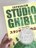 Studio Ghibli Collection for Euphonium Solo (Includes Backing Tracks on YouTube) - Sheet Music Book