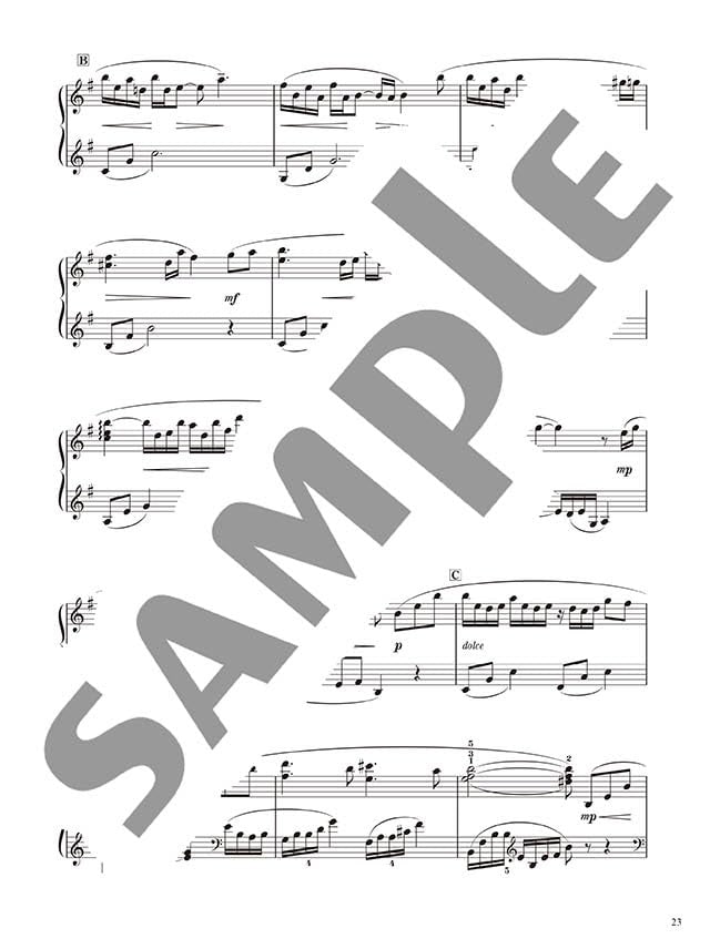Studio Ghibli 2: Beautiful Piano Solo - Sheet Music Book