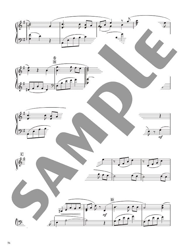 Studio Ghibli 2: Beautiful Piano Solo - Sheet Music Book